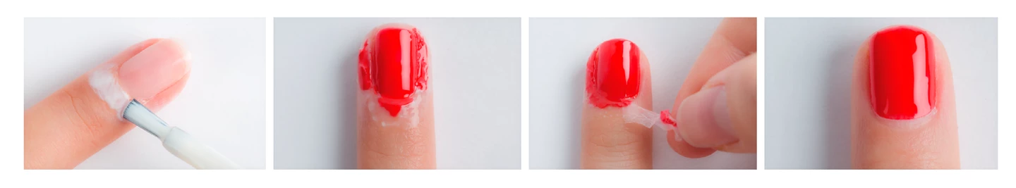 O'2 Peel-Off Nail Skin Protection (white)
