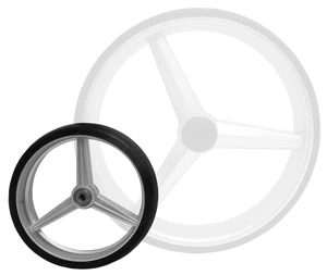 Roue avant argent à 2900
