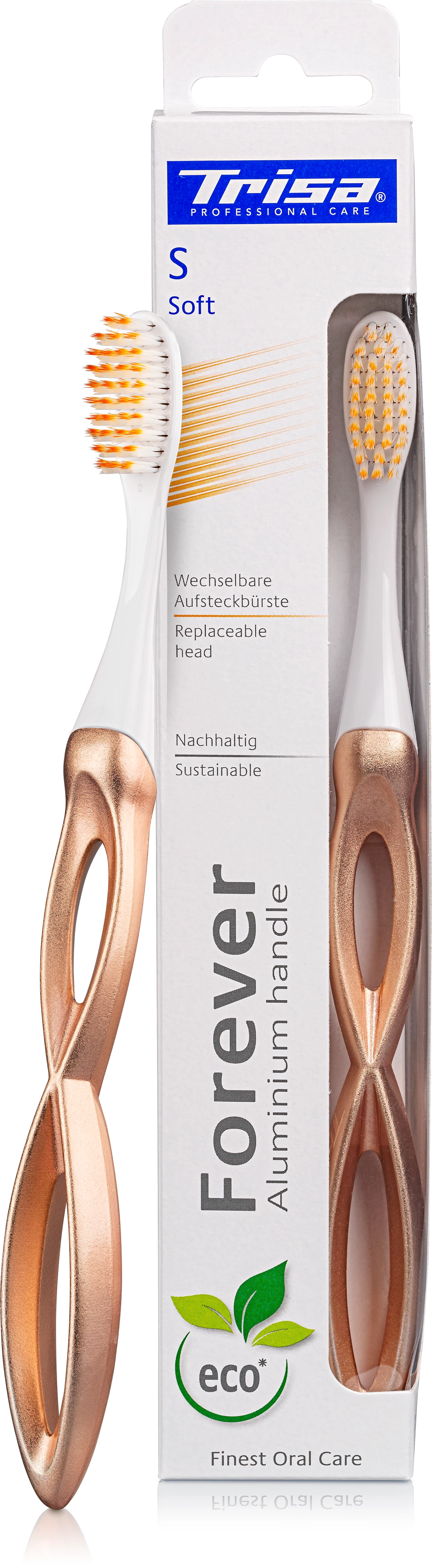 Zahnbürste Forever soft rose-gold