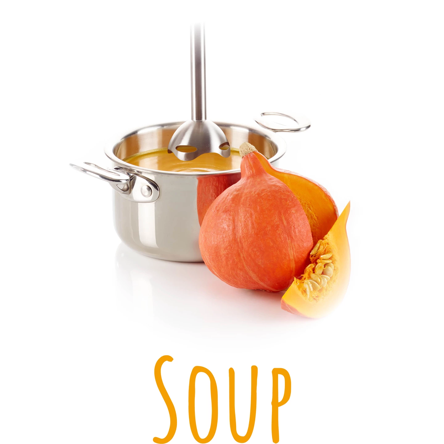 Stick blender Quick Mix orange