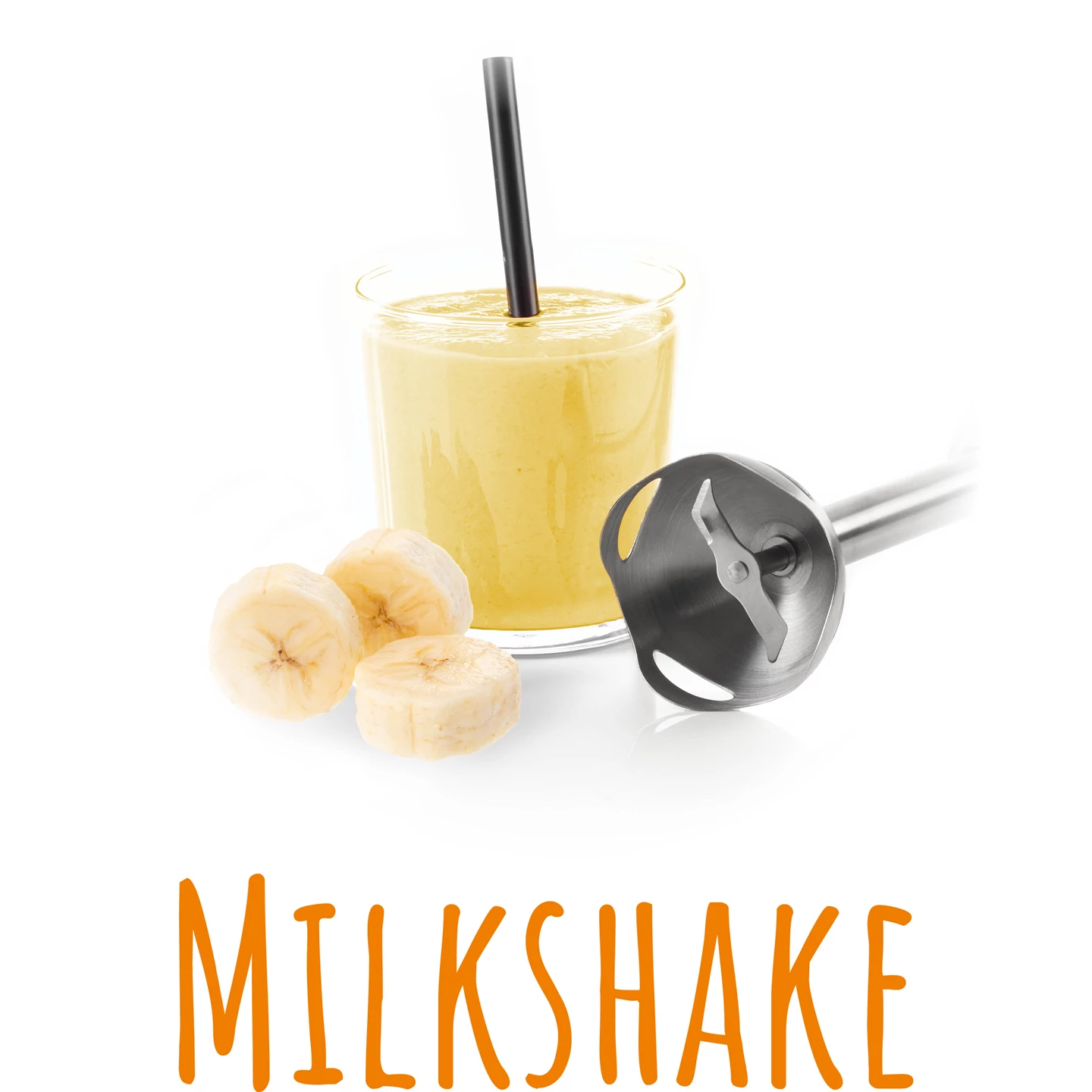 Stick blender Quick Mix orange