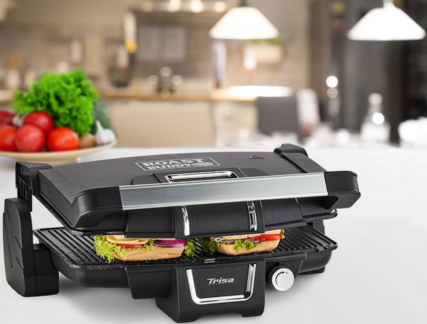 Doppelplatten Grill Roast Buddy