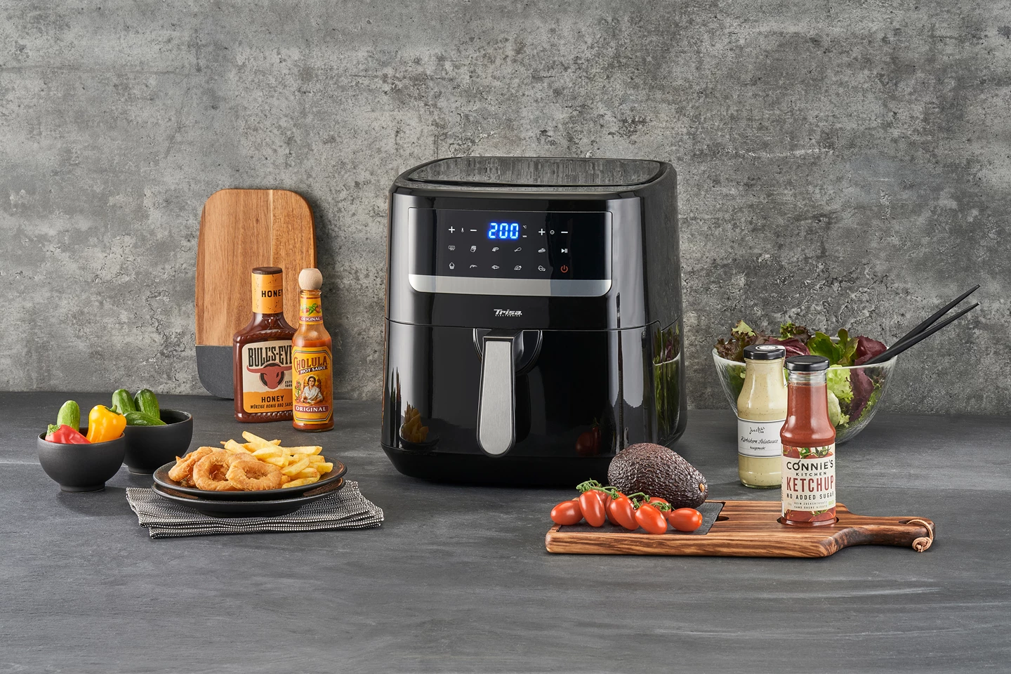 Heissluftfritteuse Crunchy Fry 7.5L