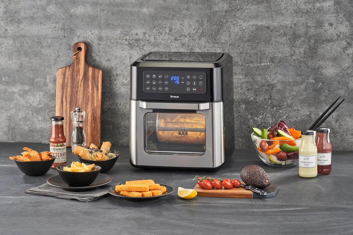 Heissluftfritteuse Crisp Master 12L