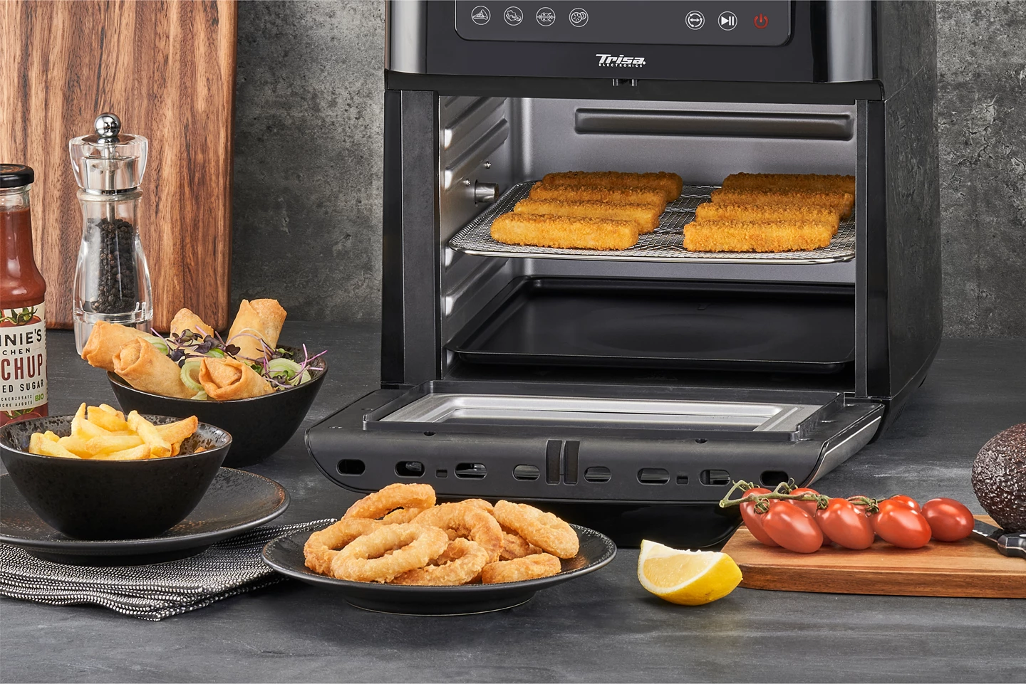 Heissluftfritteuse Crisp Master 12L