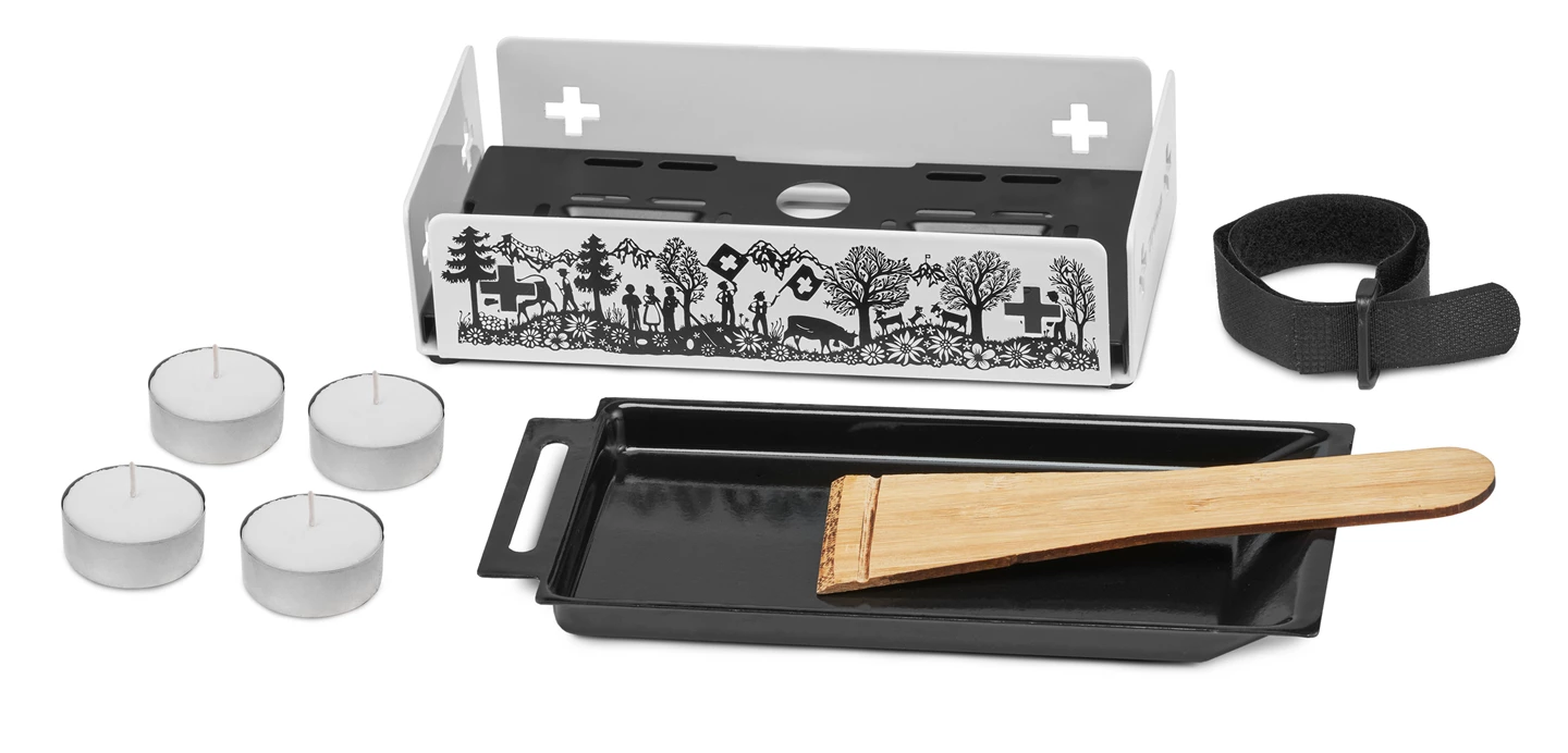 Kerzen-Raclette Kitchenette
