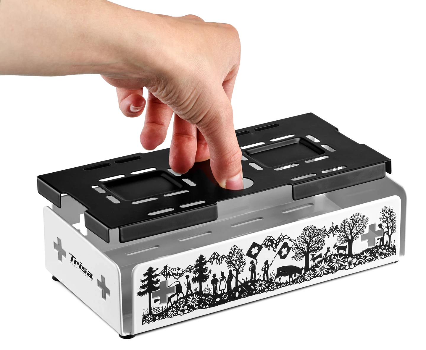Kerzen-Raclette Kitchenette