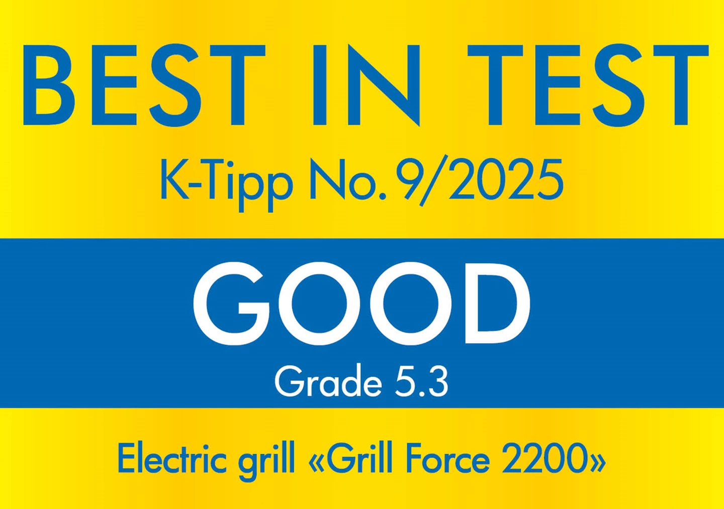 Electric grill Grill Force 2200