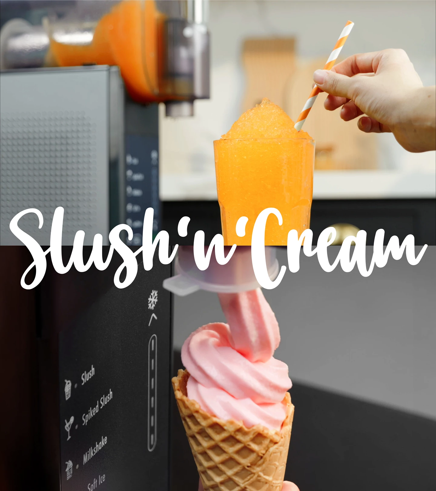 Speiseeismaschine Slush'n'Cream