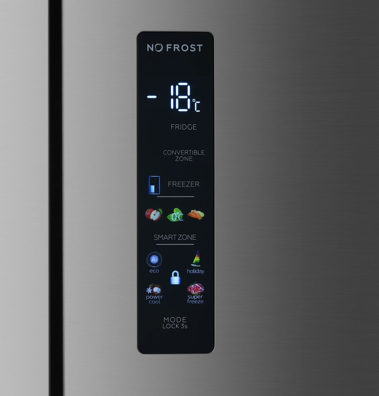 Slot-in Food Center 505 L, Edelstahl