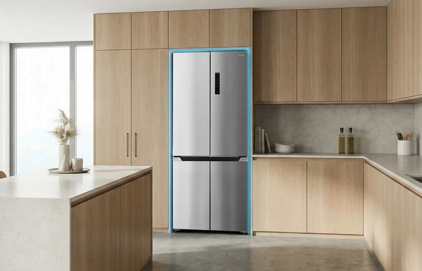 Slot-in Food Center 505 L, Edelstahl