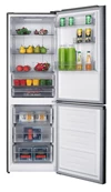 Réfrigérateur combiné 323 L, Inox