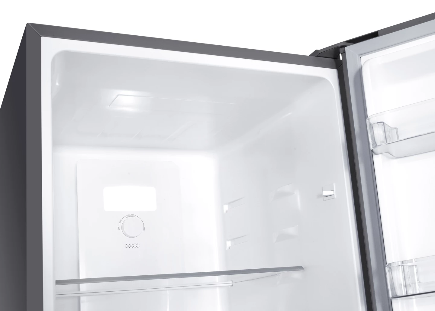 Kombi Kühlschrank 253 L, Edelstahl