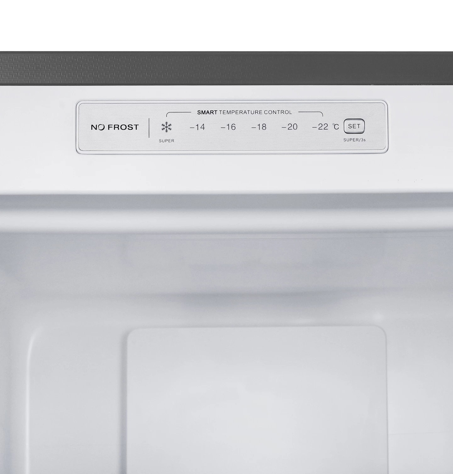 Gefrierschrank 161 L, Edelstahl