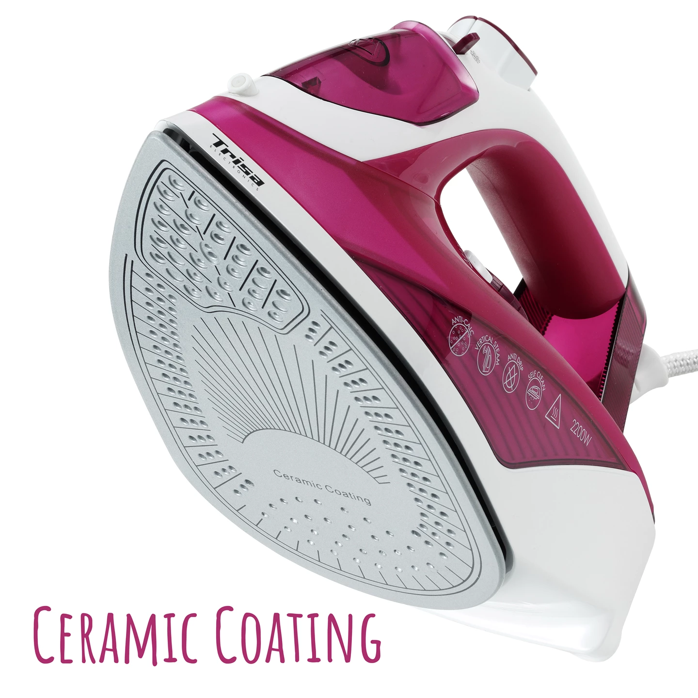 Dampfbügeleisen Comfort Steam i5777 pink