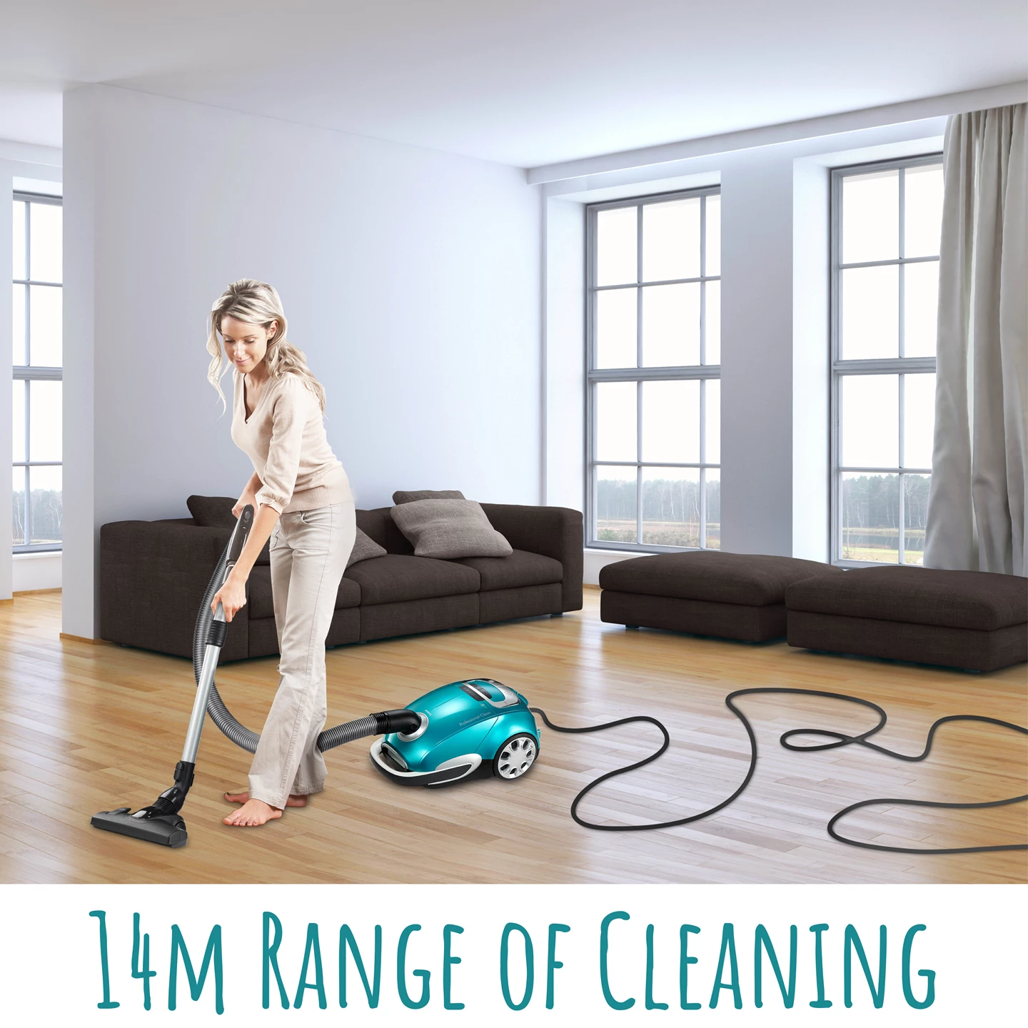Staubsauger Professional Clean T7714