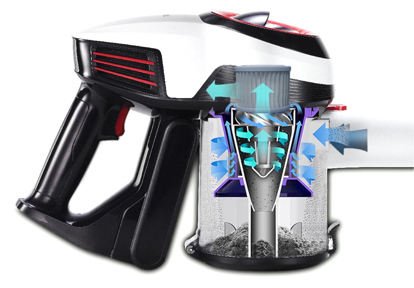 Aspirateur balais Quick Clean Professional T8782