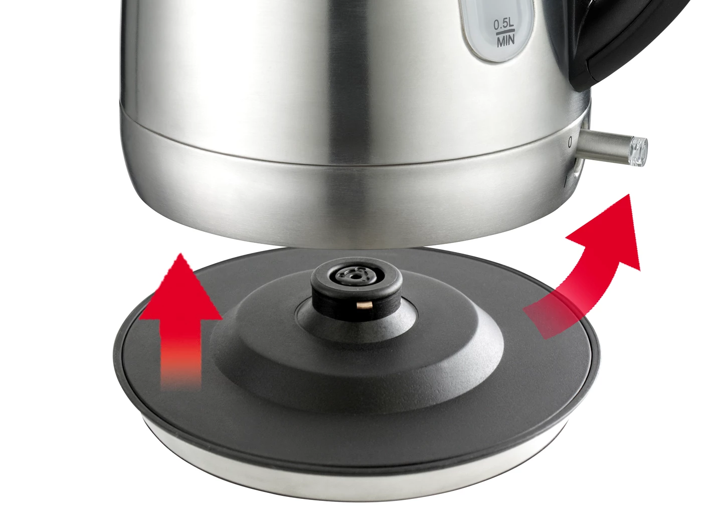 Electric kettle Compact Boil 1.7L