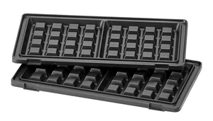 Waffel Platten Set zu 