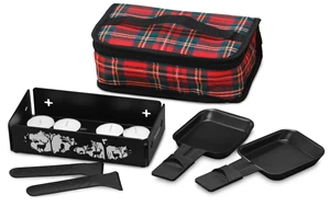 Kerzen-Raclette mit Tasche 