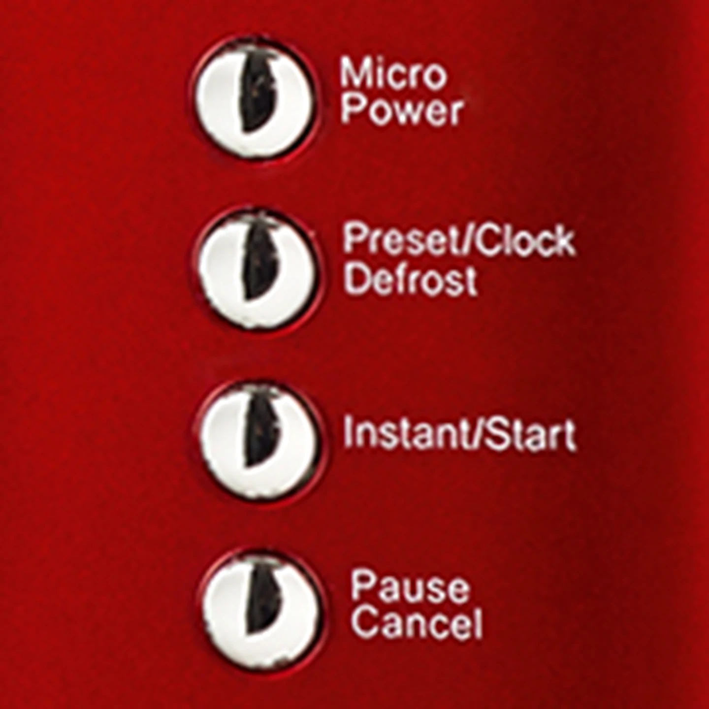 Micro-ondes Micro Professional rouge