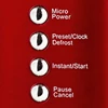 Micro-ondes Micro Professional rouge