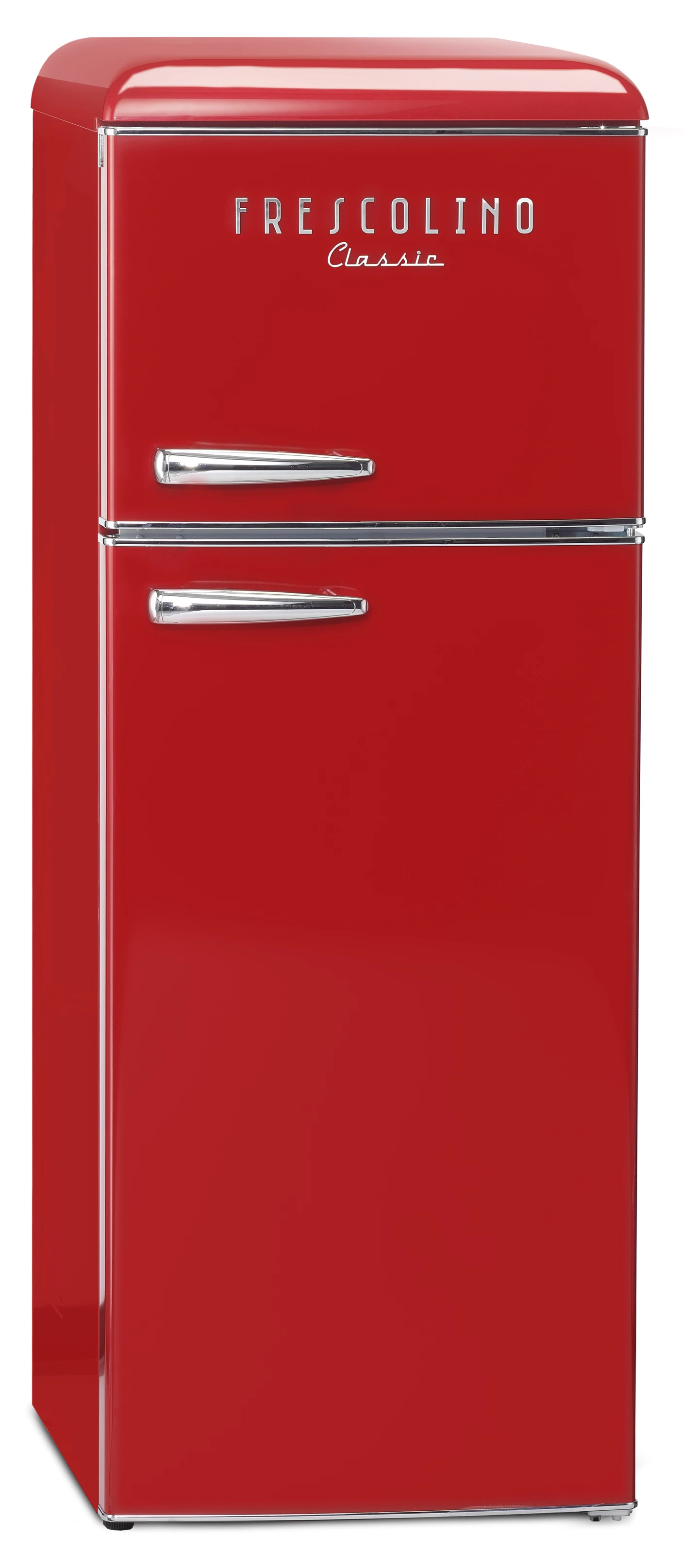 Réfrigérateur Frescolino Classic 215 L rouge