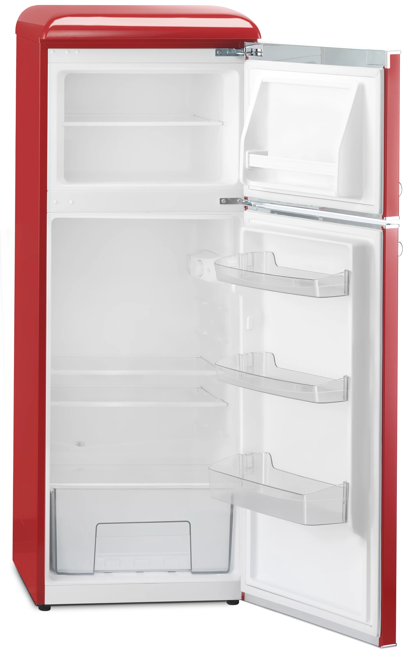 Réfrigérateur Frescolino Classic 215 L rouge