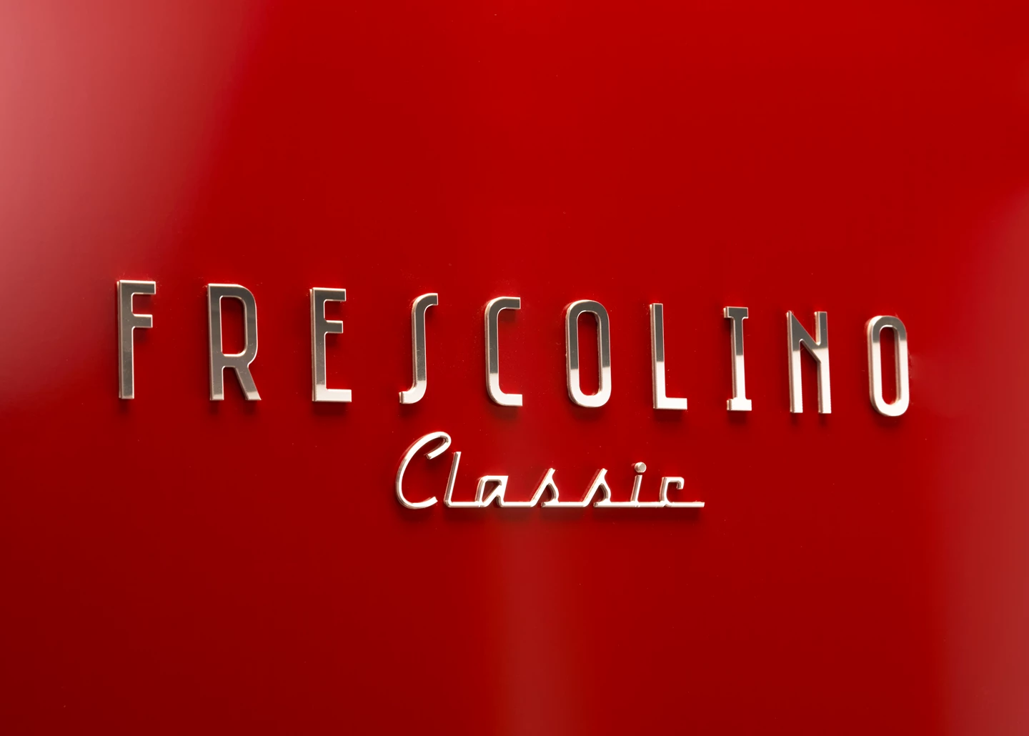 Réfrigérateur Frescolino Classic 215 L rouge