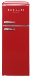 Réfrigérateur Frescolino Classic 215 L rouge