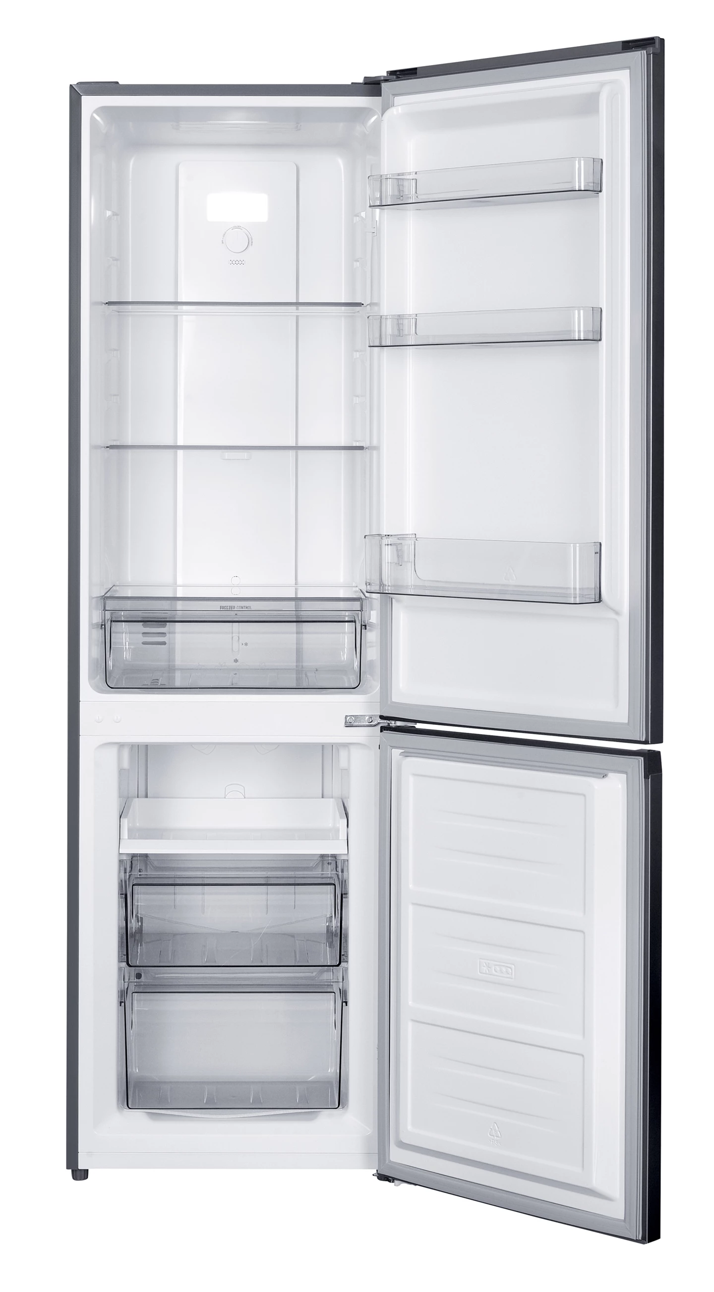 Combi Fridge 253 L, Inox
