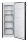 Congelatore verticale 161 L, Inox