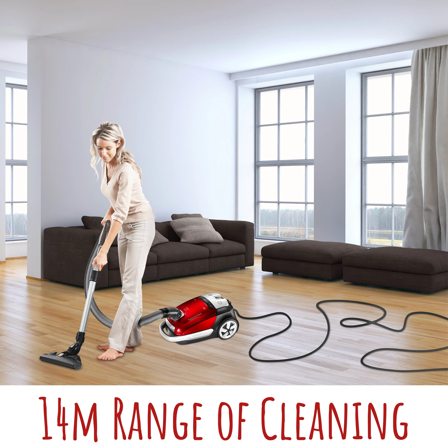 Staubsauger Professional Clean T8282