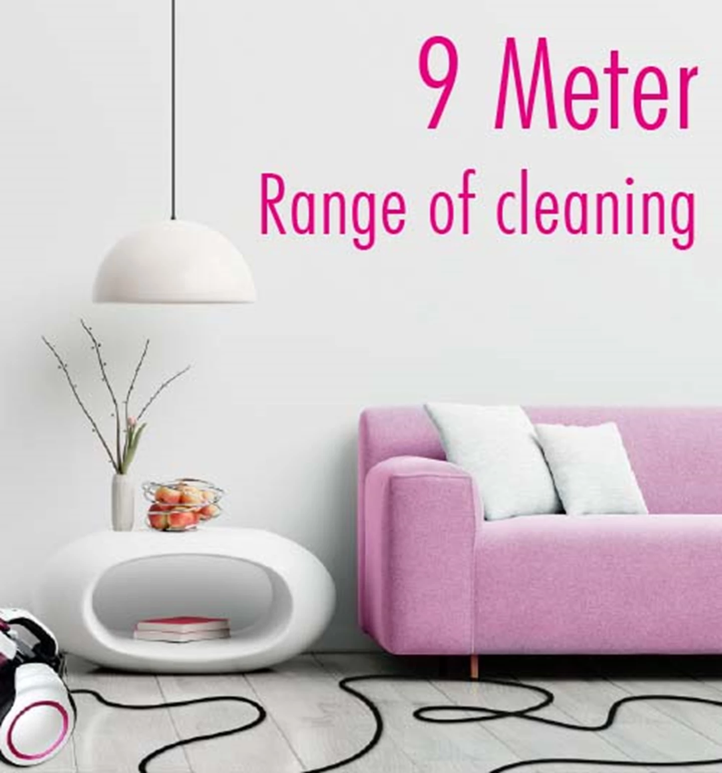 Staubsauger Comfort Clean T8677 rosa