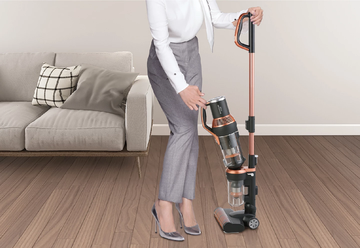 Aspirateur balais Quick Clean Prof. T9459