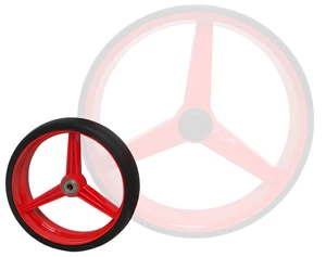 Ruota anteriore rossa a 2900