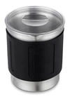 Stainless steel cup with lid for 6222