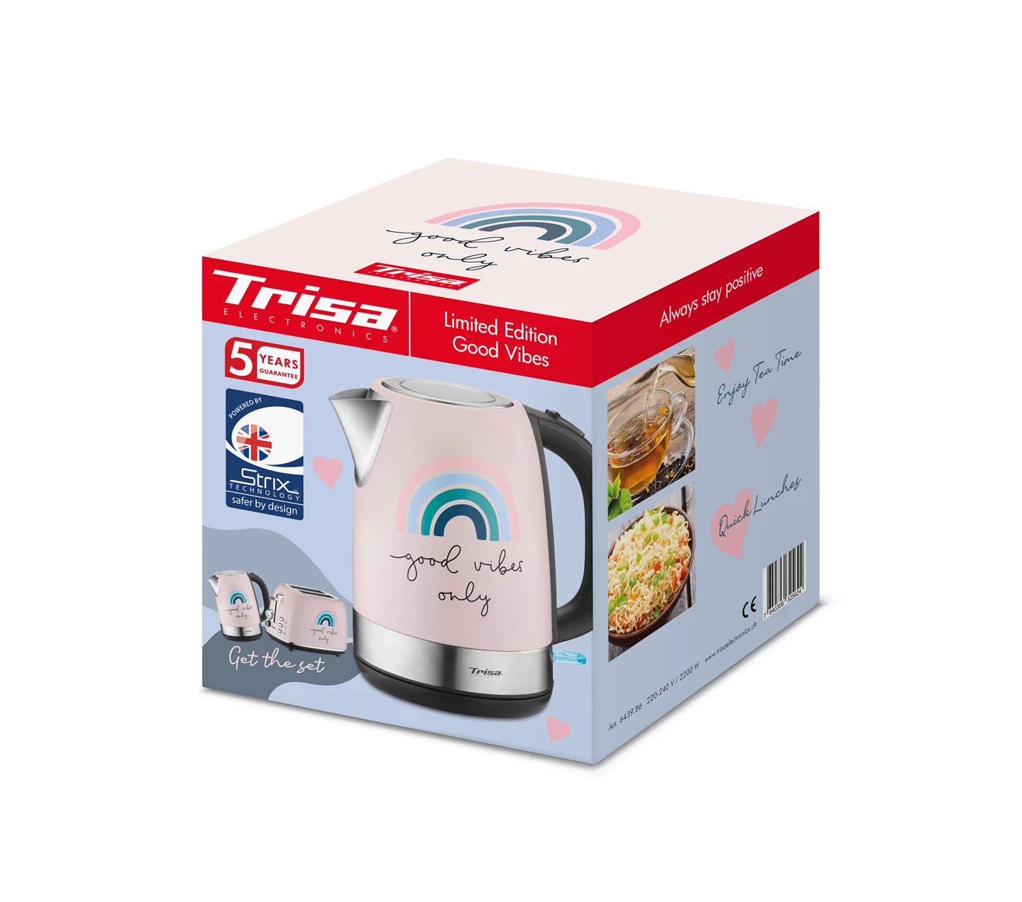Electric kettle Good Vibes 1.7L