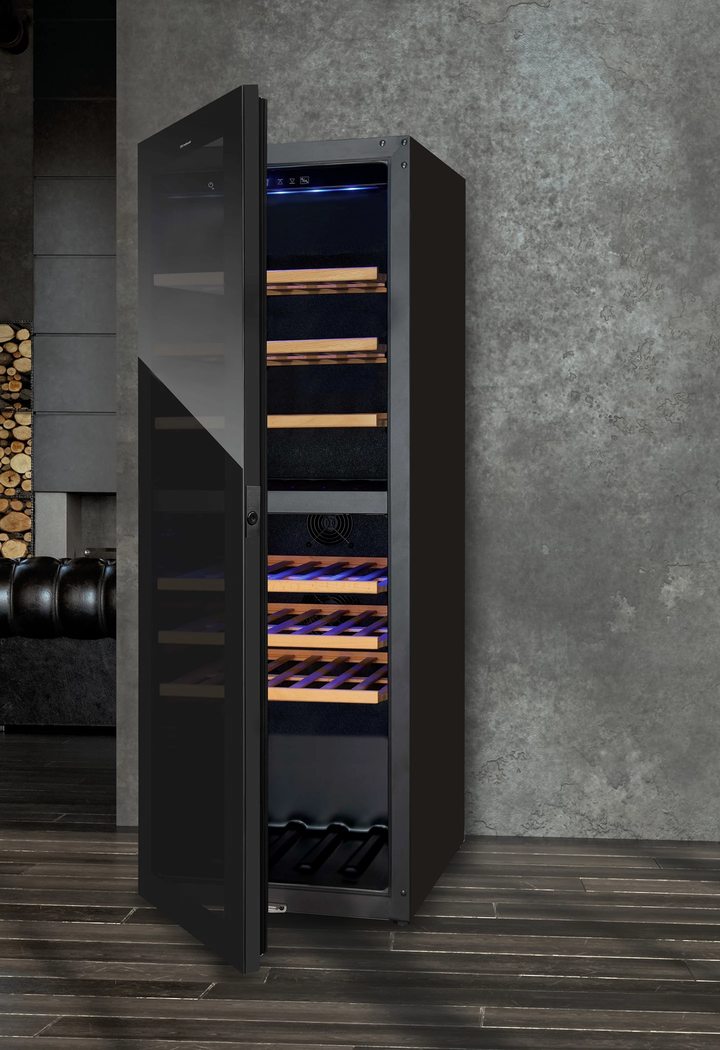 Wine climate cabinet 291 L with dual zone