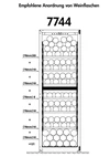 Wine climate cabinet 291 L with dual zone