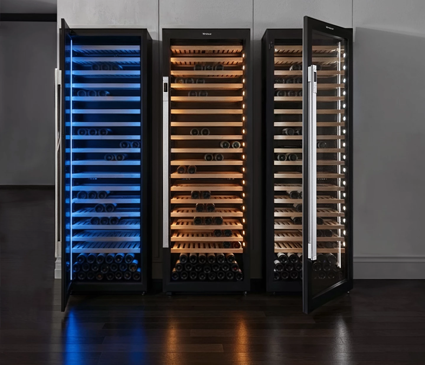 Wine climate cabinet 642L right