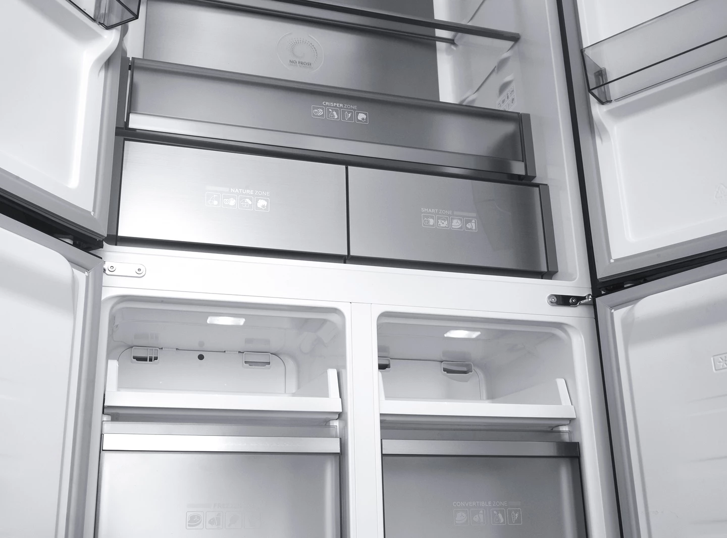 Slot-in Food Center 505 L, Edelstahl