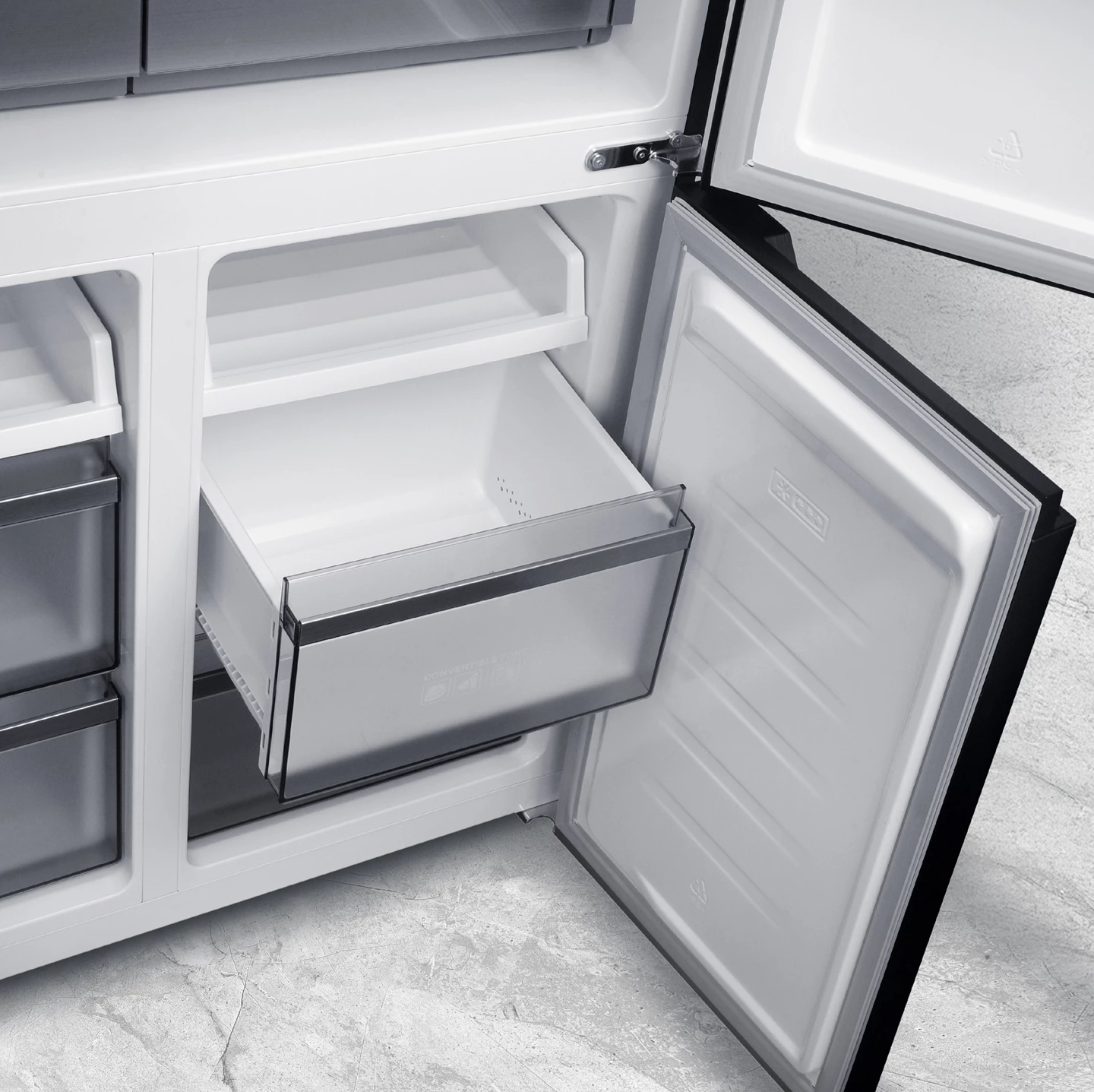 Slot-in Food Center 505 L, Edelstahl