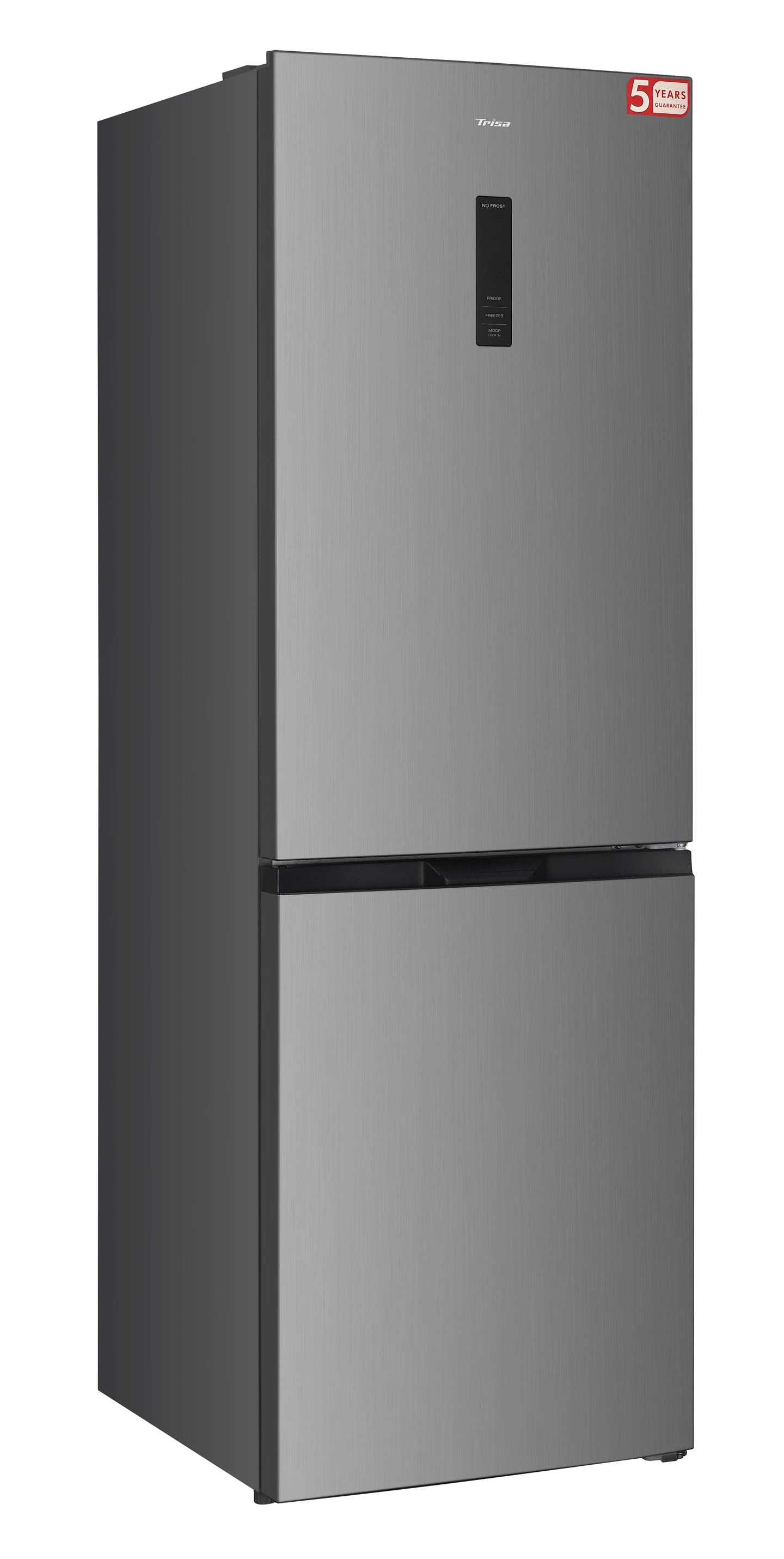 Kombi Kühlschrank 323 L, Edelstahl