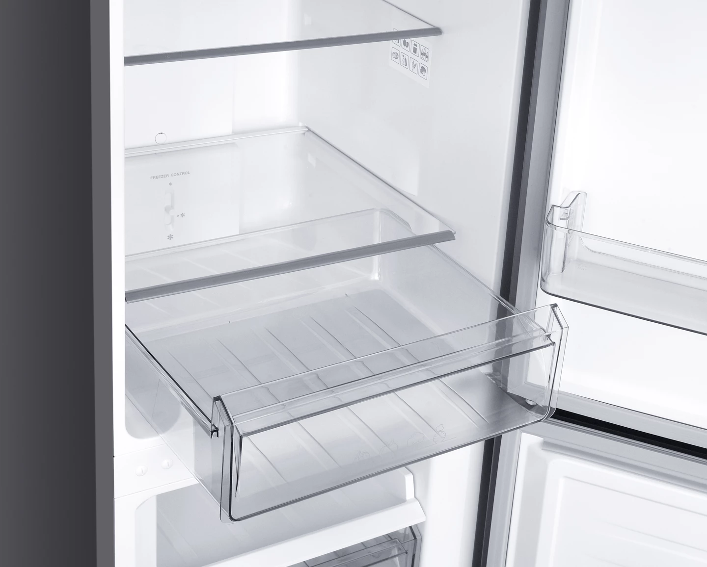 Combi Fridge 253 L, Inox