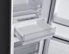 Kombi Kühlschrank 377 L, Edelstahl