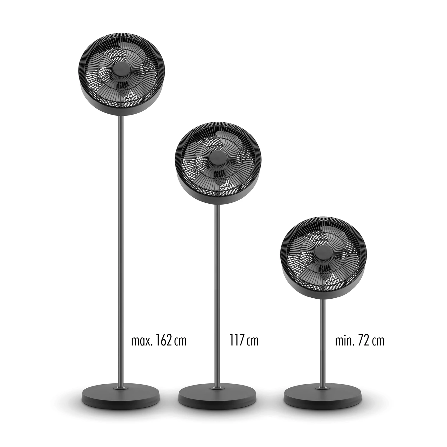 Ventilatore in piedi con luce Ambiance