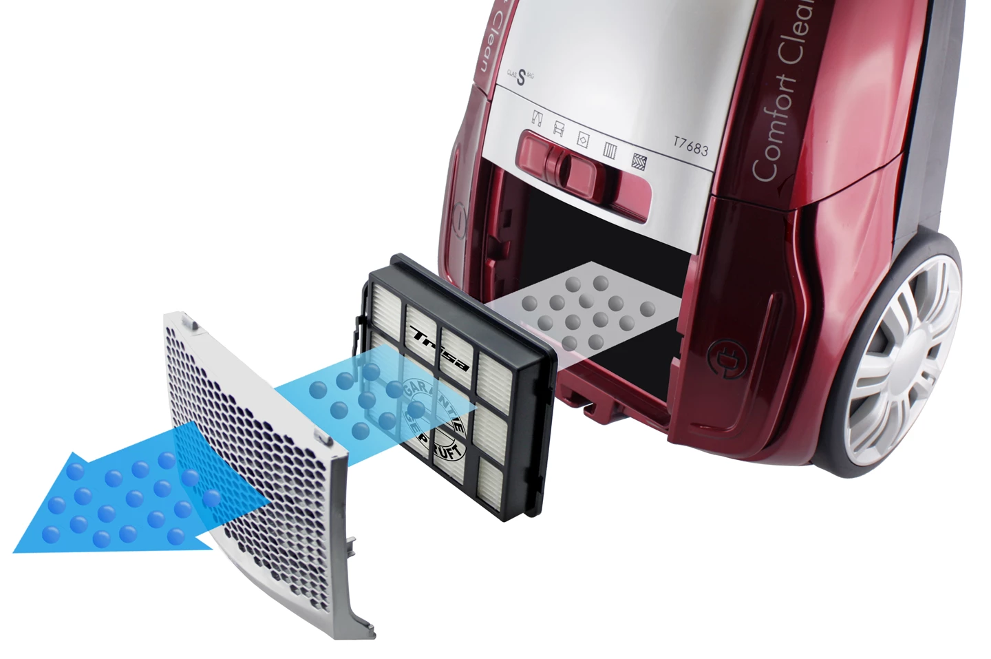 Vaccum cleaner Comfort Clean T7683