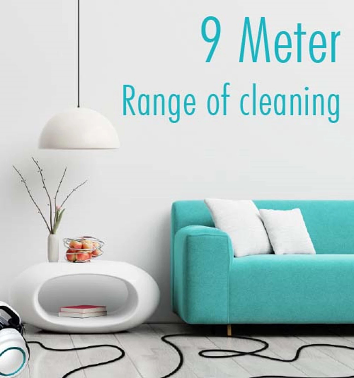 Vacuum cleaner Comfort Clean T8673 turquoise