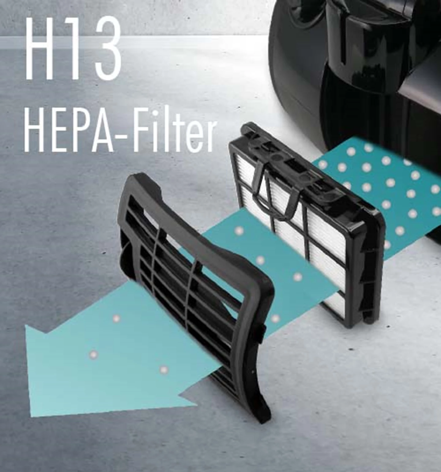 Vacuum cleaner Comfort Clean T8673 turquoise